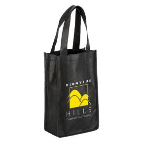 PB0189 non-woven 2 bottle wine bag 