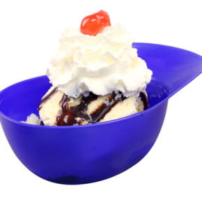 HS0186 Mini Baseball Hat Ice Cream Bowl